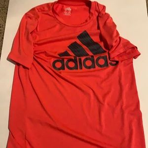 Great condition orange adidas short sleeve shirt
